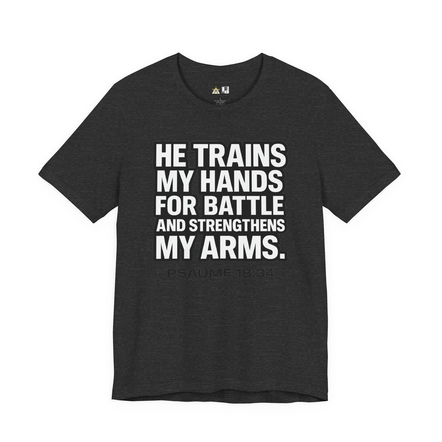 Battle-Ready Strength – Unisex Streetwear Graphic Tee