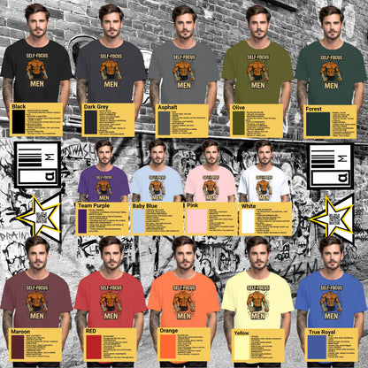 Self Focus Motivational T-Shirt for Men Collection