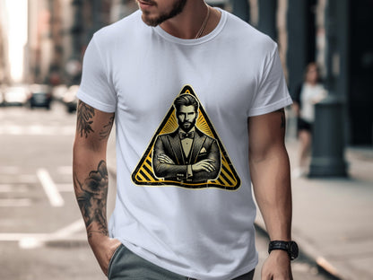 Stylish Graphic Tee with Bold Artistic Design product type