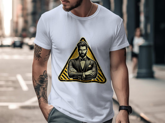 Stylish Graphic Tee with Bold Artistic Design product type