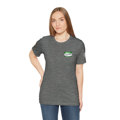 Custom Name Tag – Personalized Streetwear Graphic Tee