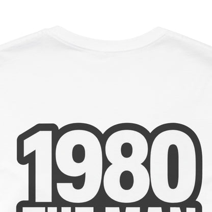 1980 The Man The Myth The Legend Graphic T-Shirt | 1980 Birthday Tee | Vintage Legend Shirt