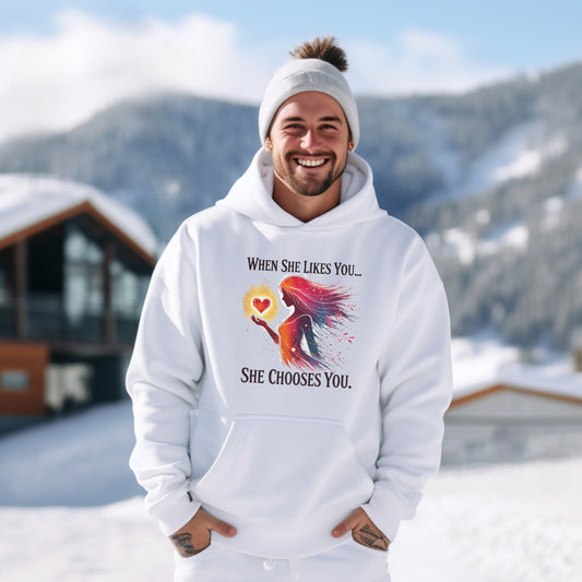 When She Likes You She Chooses You Hoodie product