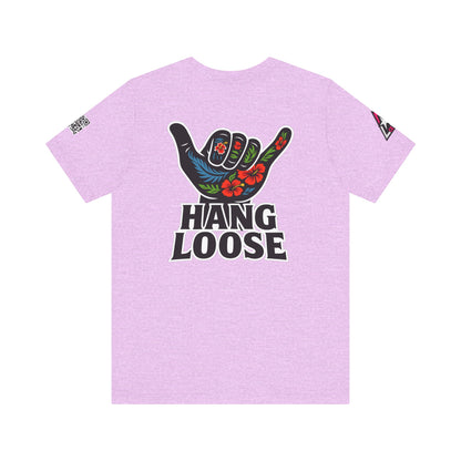Hang Loose Graphic T-Shirt | Shaka Hand Tee | Tropical Surf Streetwear