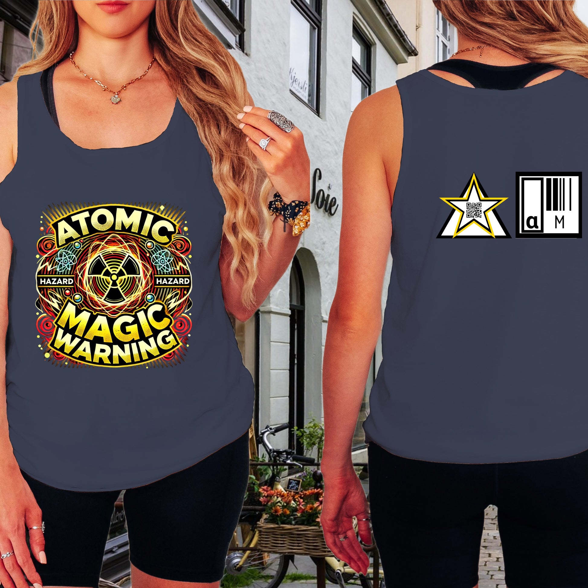 Atomic Magic Warning Graphic Tank Top product