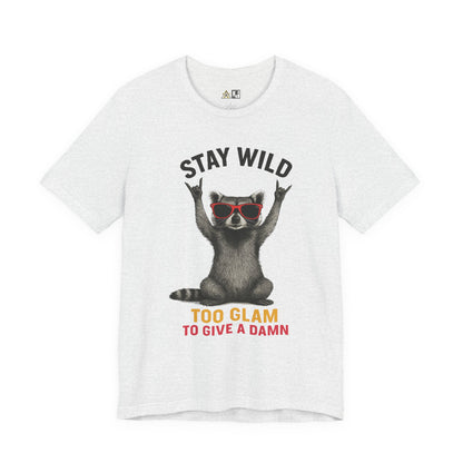 Stay Wild Glam Tee – Unisex Streetwear Graphic Tee