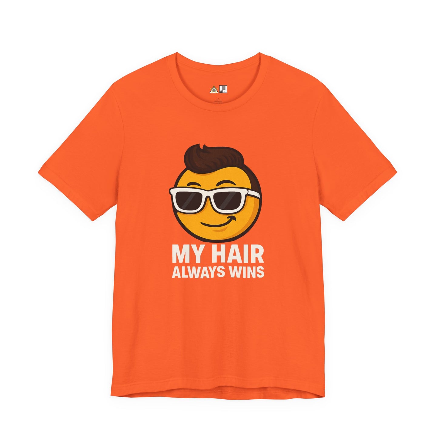 My Hair Always Wins Attitude Tee – Unisex Streetwear Graphic Tee