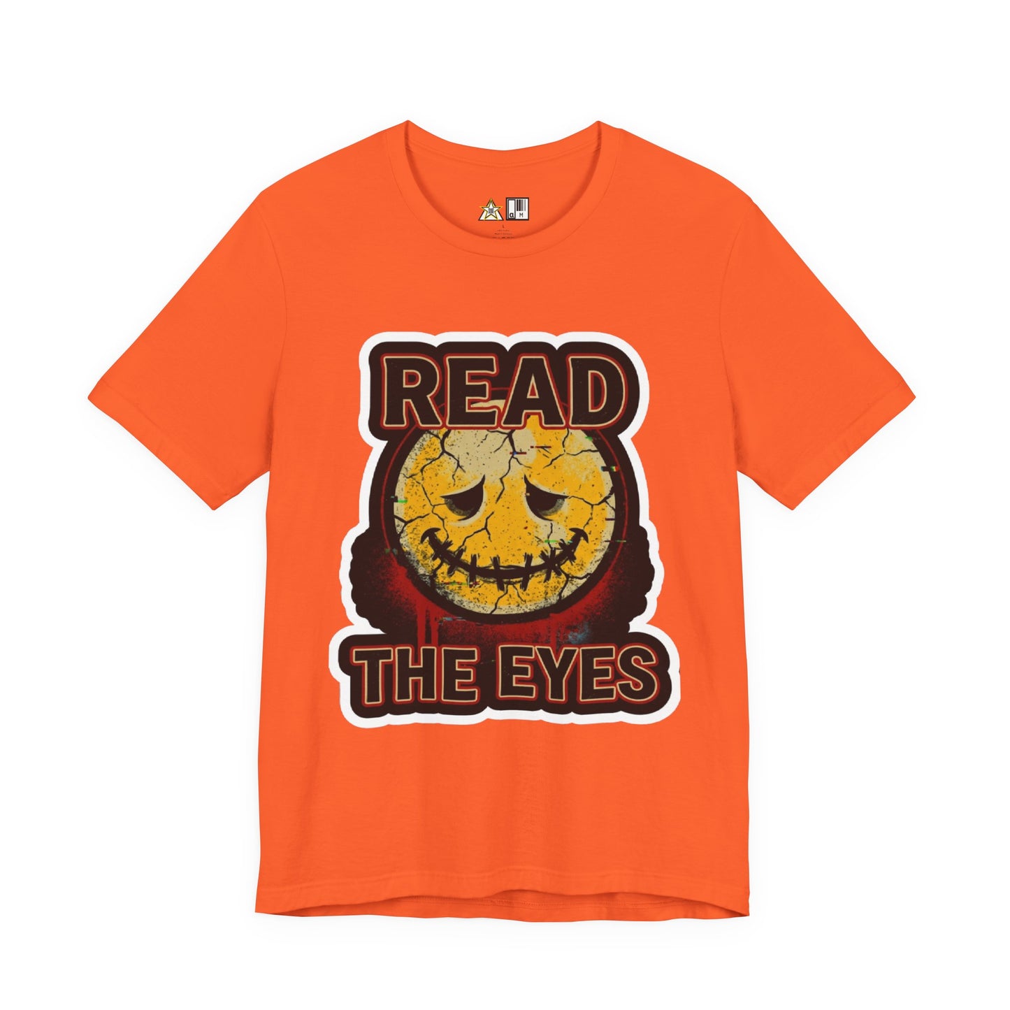 Read The Eyes unisex streetwear graphic tee