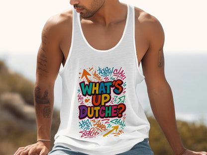 What's Up Dutche Colorful Tank Top product type