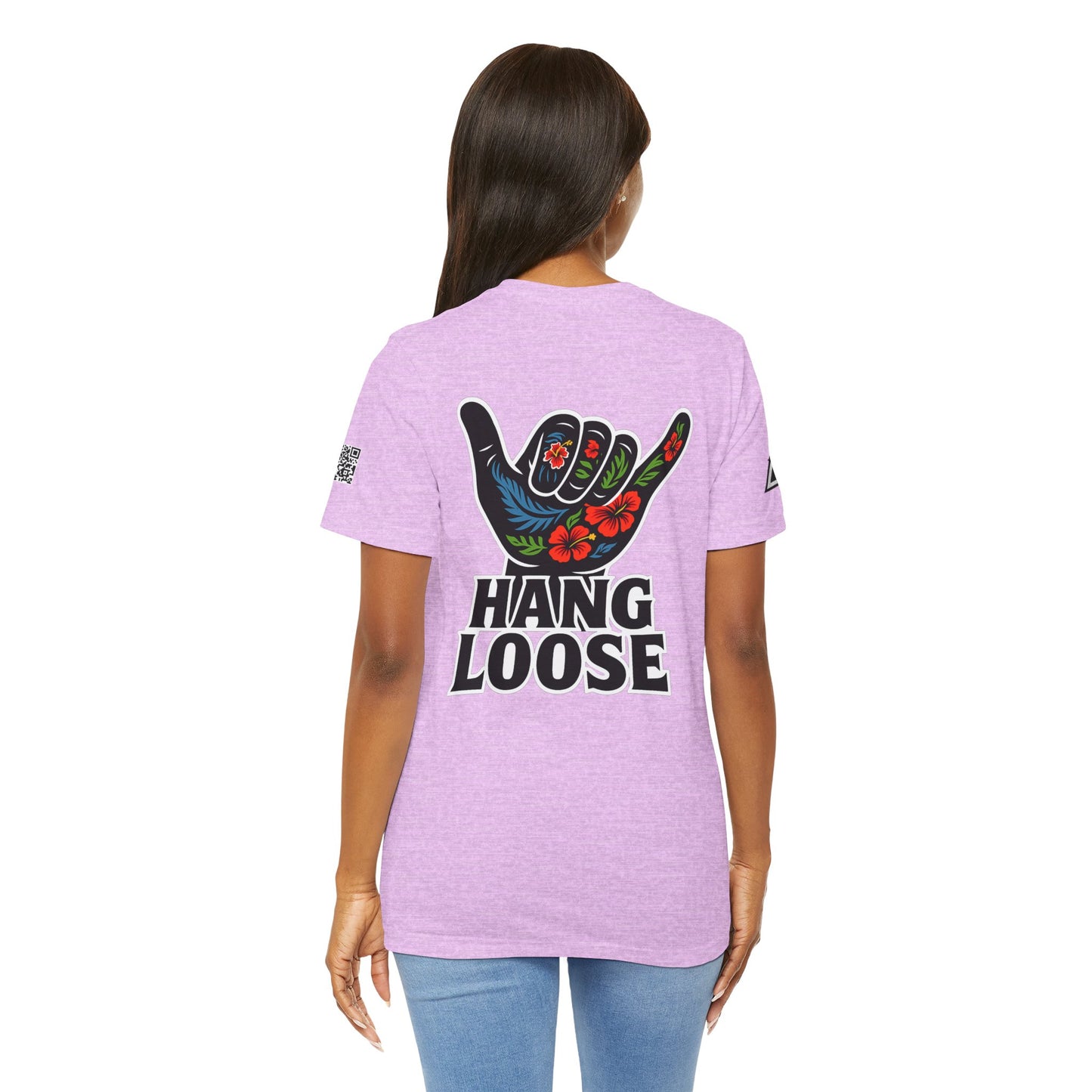 Hang Loose Graphic T-Shirt | Shaka Hand Tee | Tropical Surf Streetwear