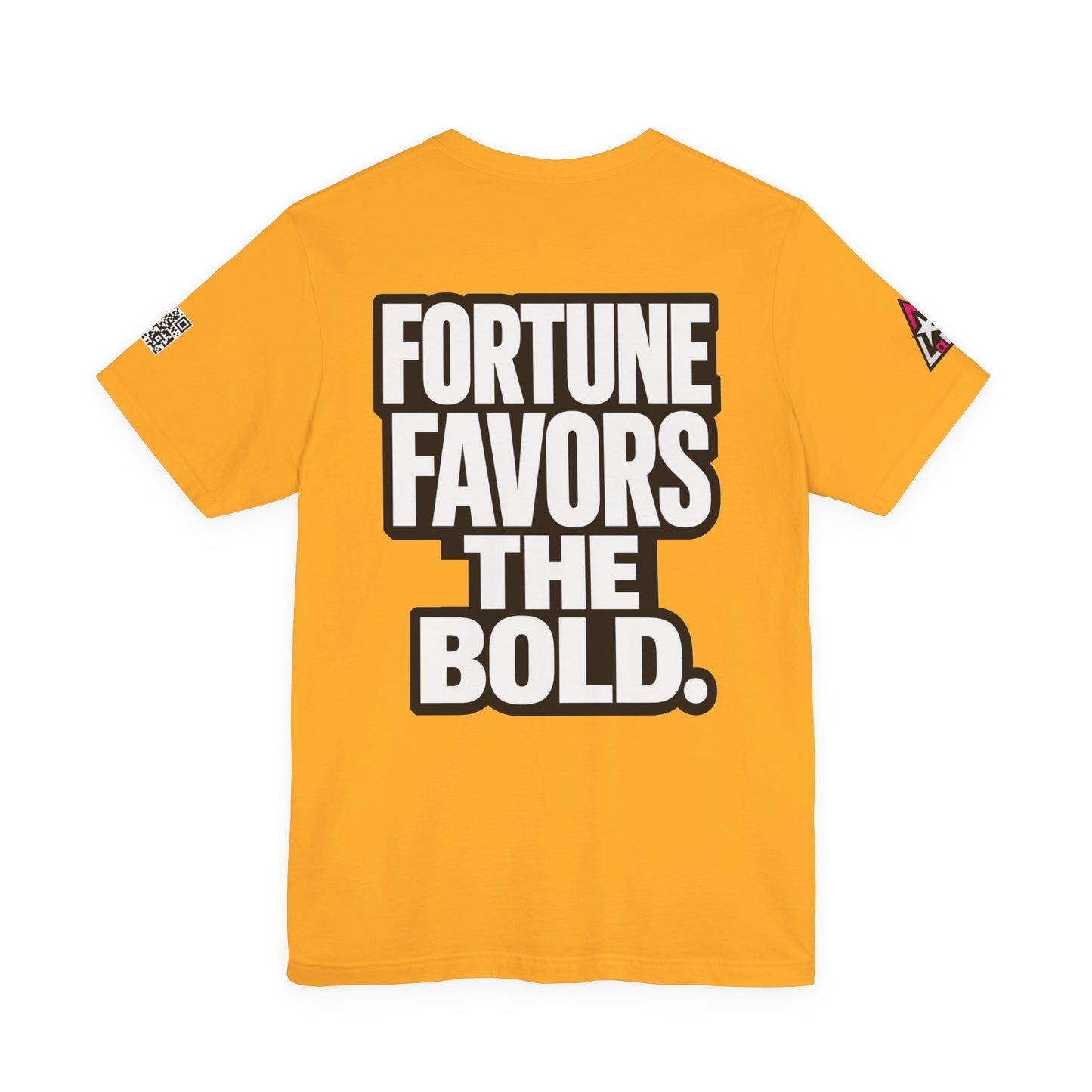 Fortune Favors the Bold – Motivational Graphic Tee