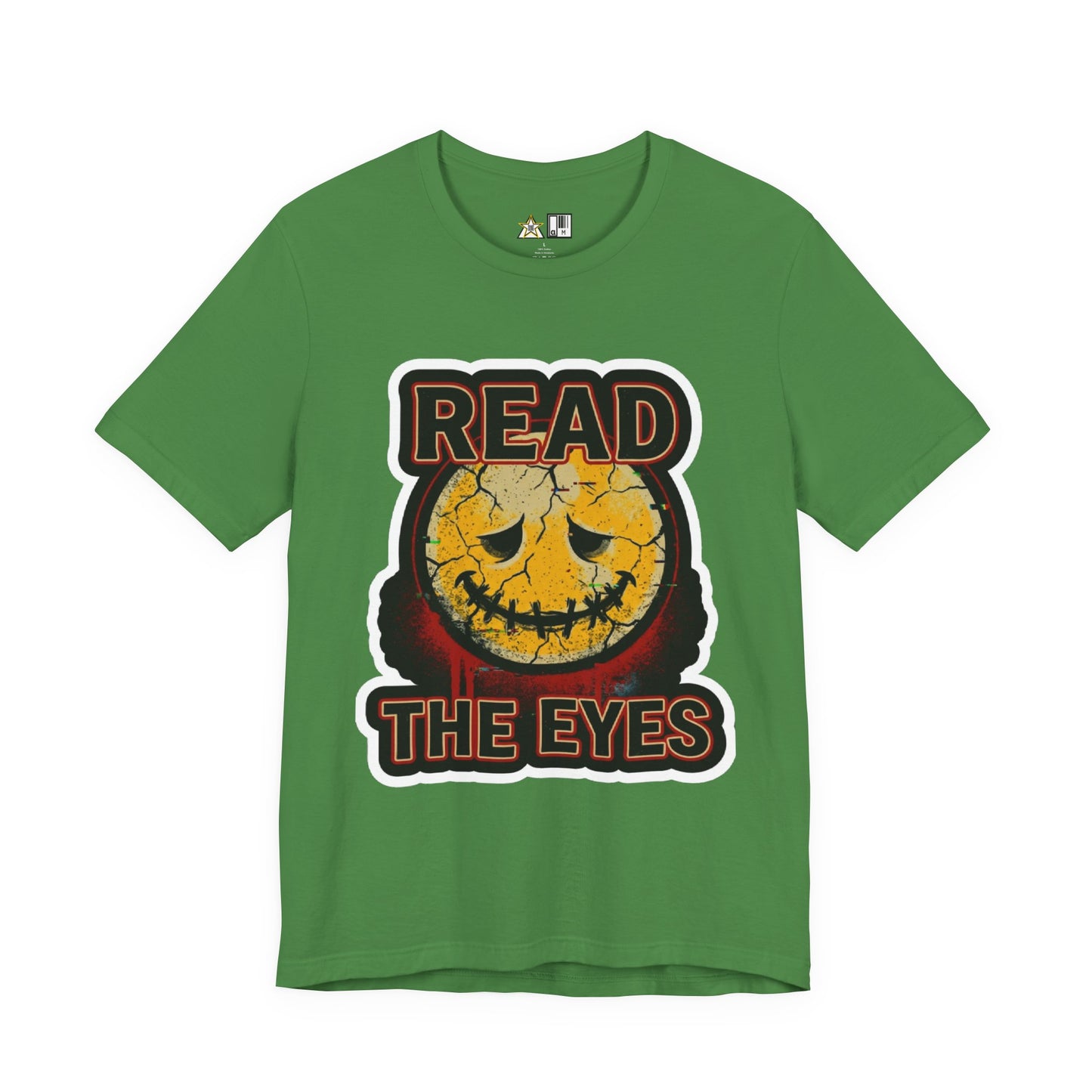 Read The Eyes unisex streetwear graphic tee