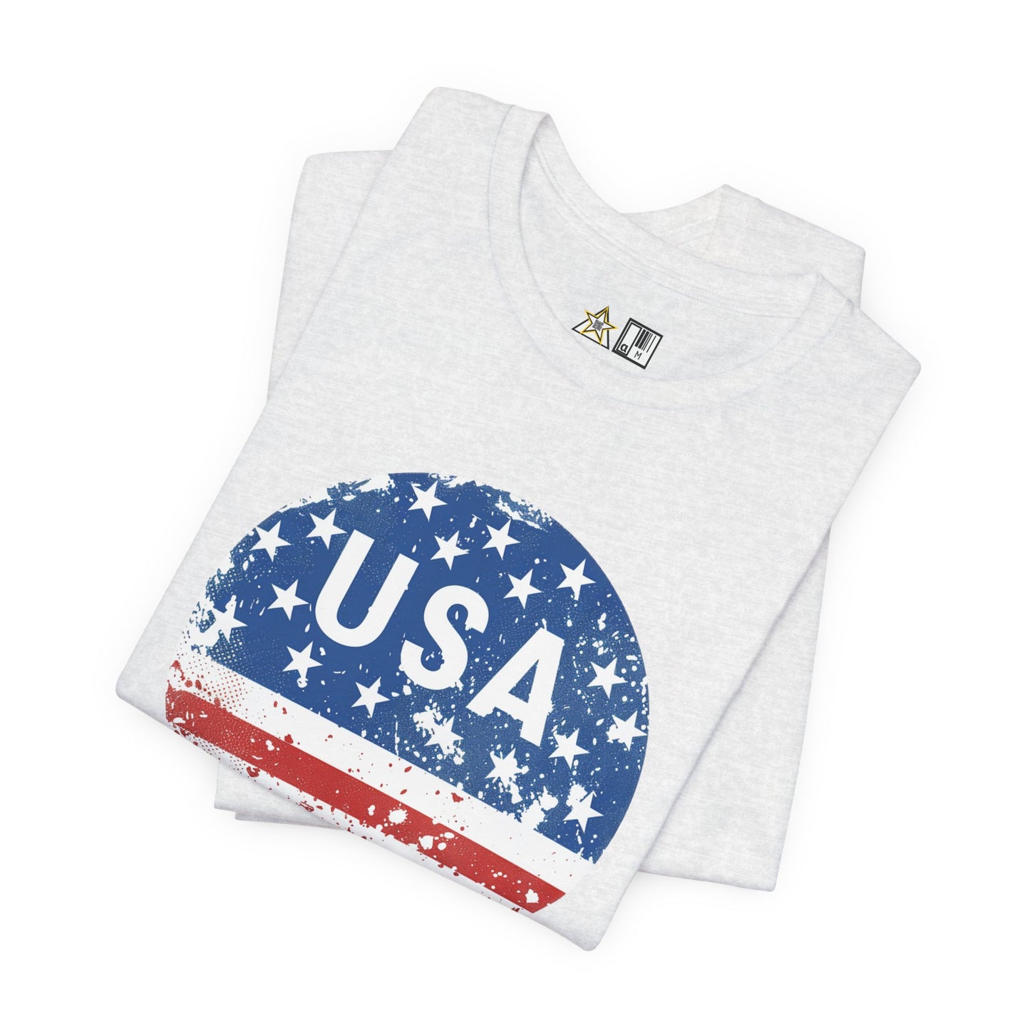 USA Legacy Badge – Unisex Streetwear Graphic Tee