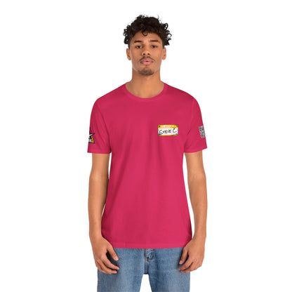 Custom Name Tag – Personalized Streetwear Graphic Tee