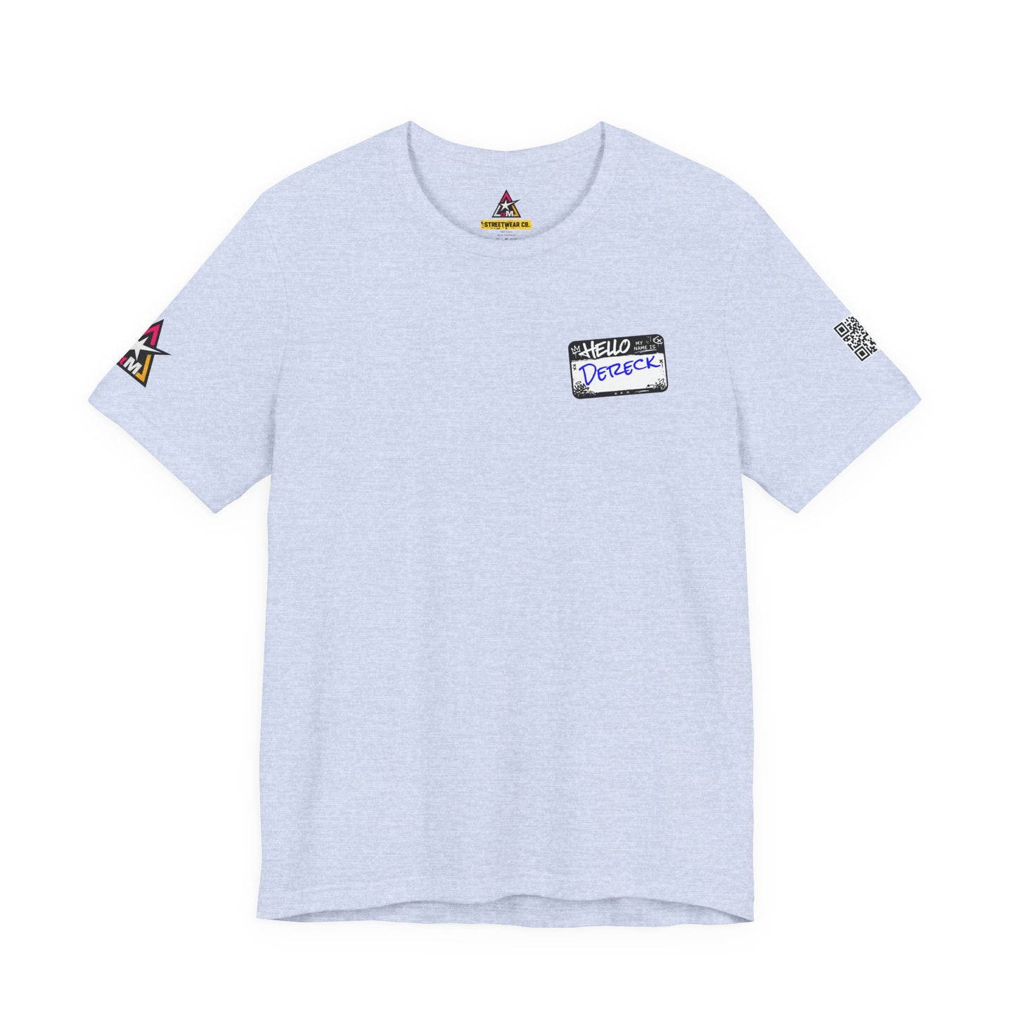 Custom Name Tag – Personalized Streetwear Graphic Tee