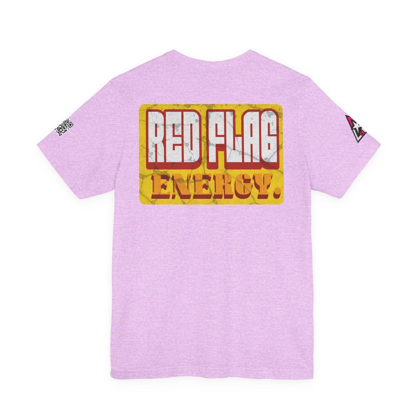 RED FLAG ENERGY | Funny Dating Graphic Tee | Red Flag Humor Streetwear