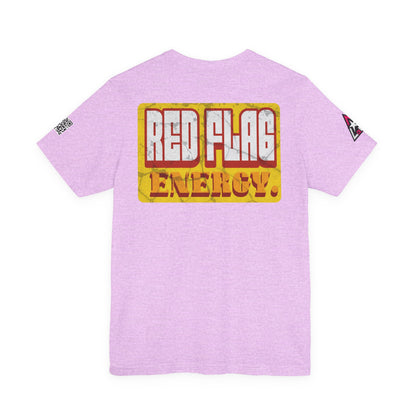 RED FLAG ENERGY | Funny Dating Graphic Tee | Red Flag Humor Streetwear