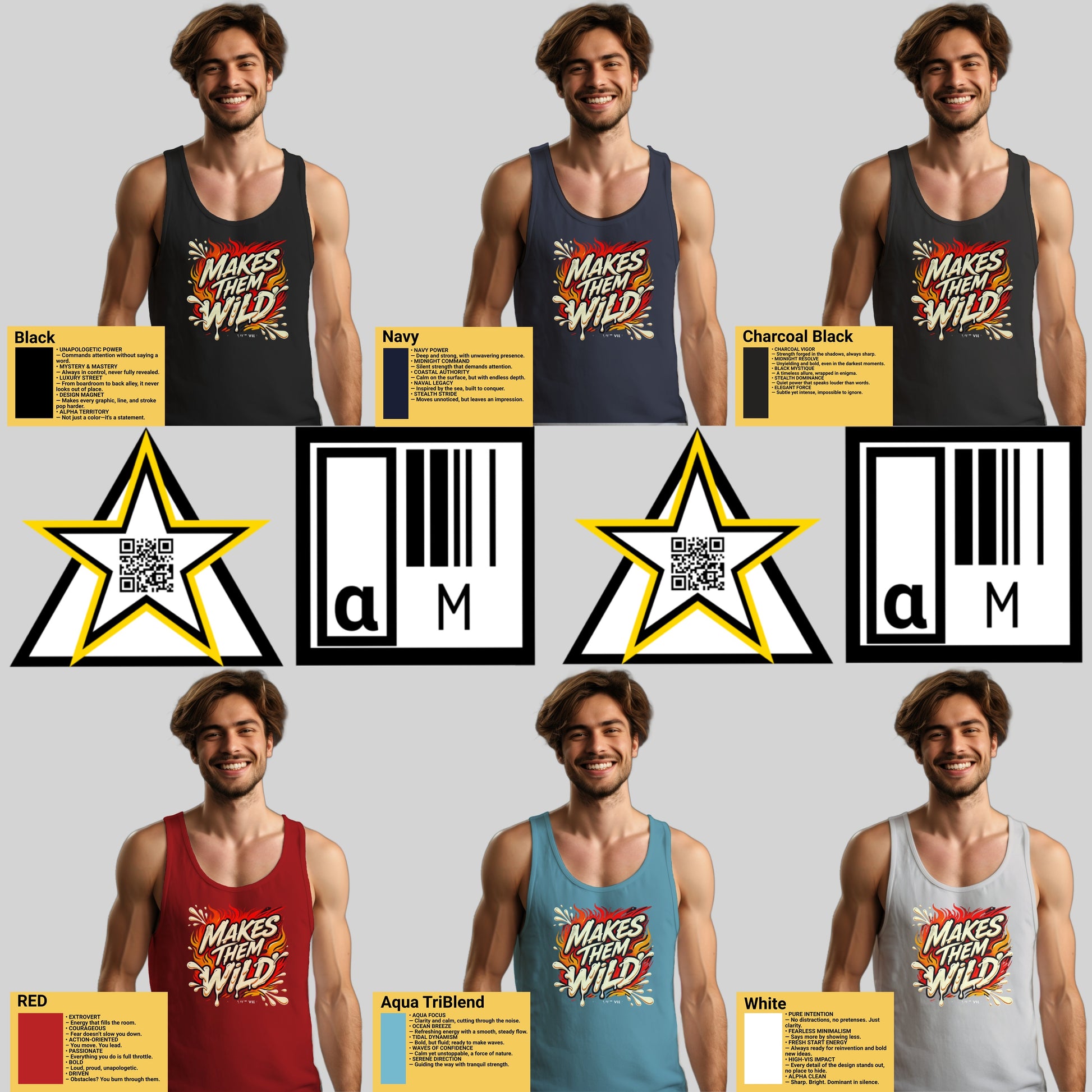 Makes Them Wild Graphic Tank Top product type