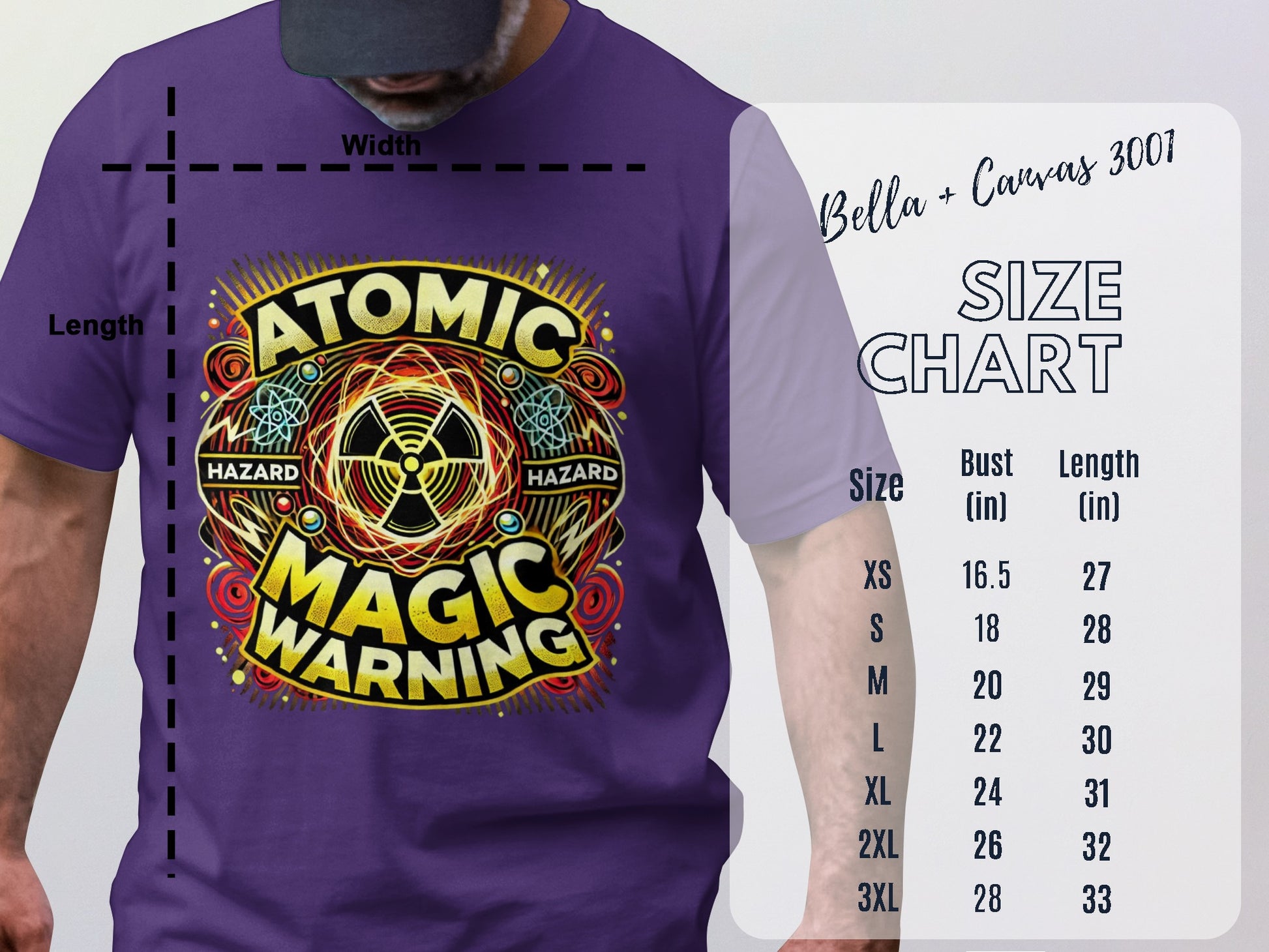 Atomic Magic Warning Graphic T-Shirt product