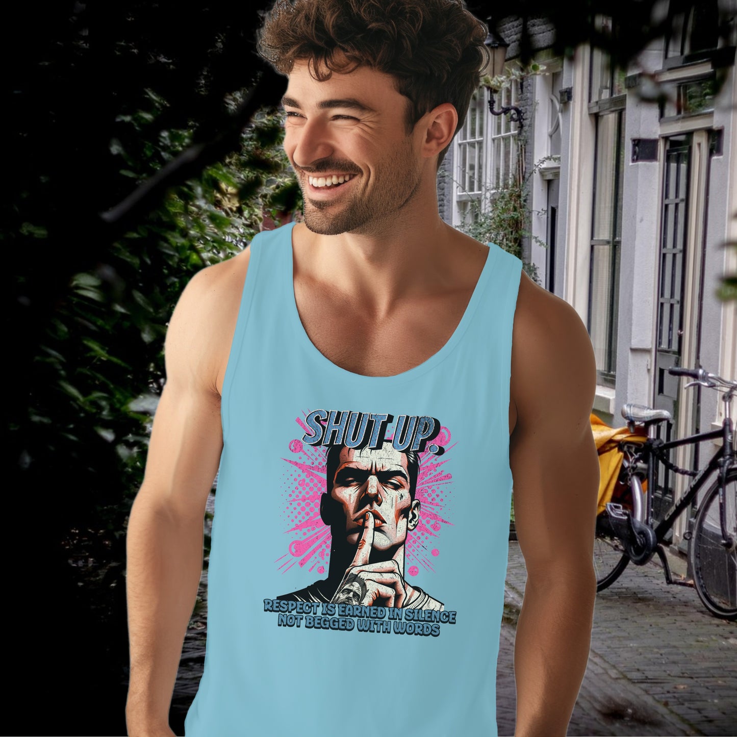 Respect Is Earned In Science Graphic Tank Top product