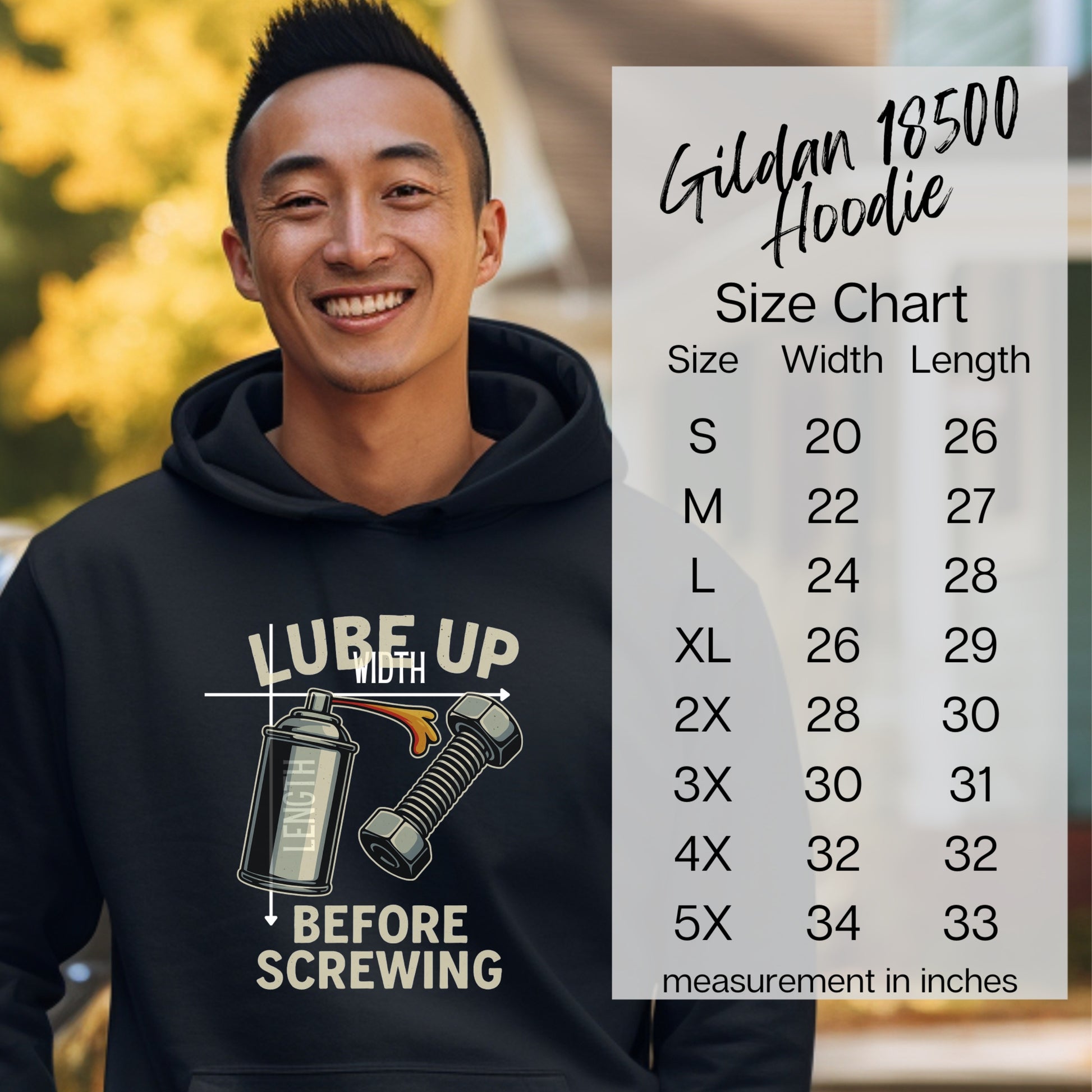 Lure Up Width Before Screwing Hoodie product type