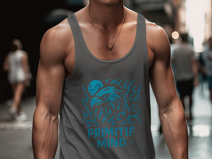 Primitif Mind Graphic Men's Sleeveless Top product type