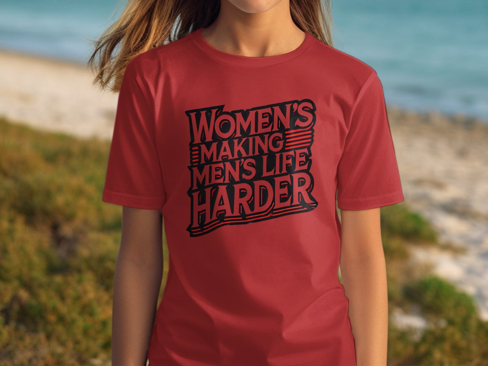 Women's Making Men's Life Harder Shirt product type