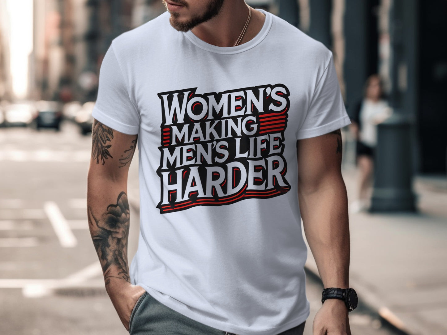 Women's Making Men's Life Harder T-shirt product