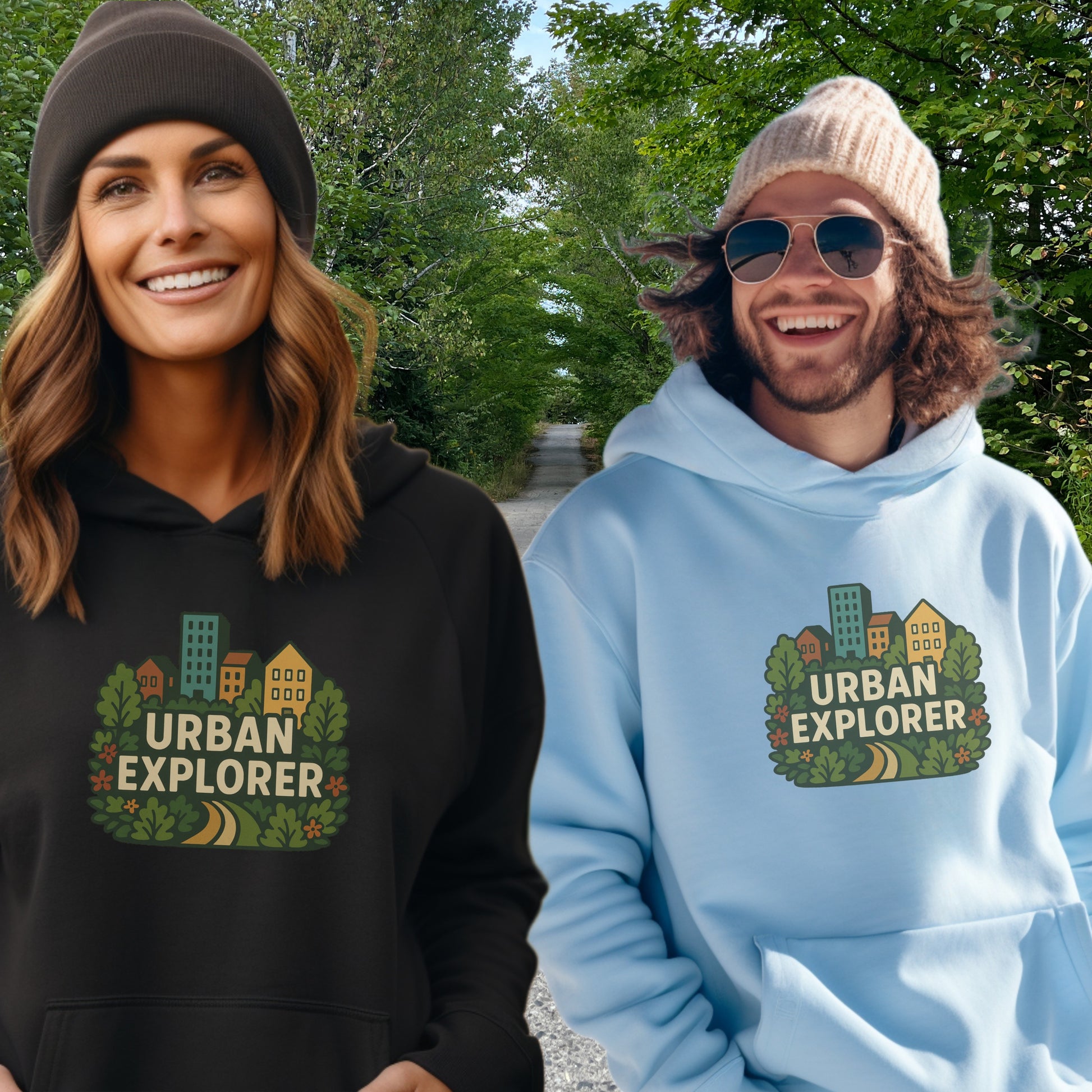 Urban Explorer Hoodie in Multiple Colors Urban Style