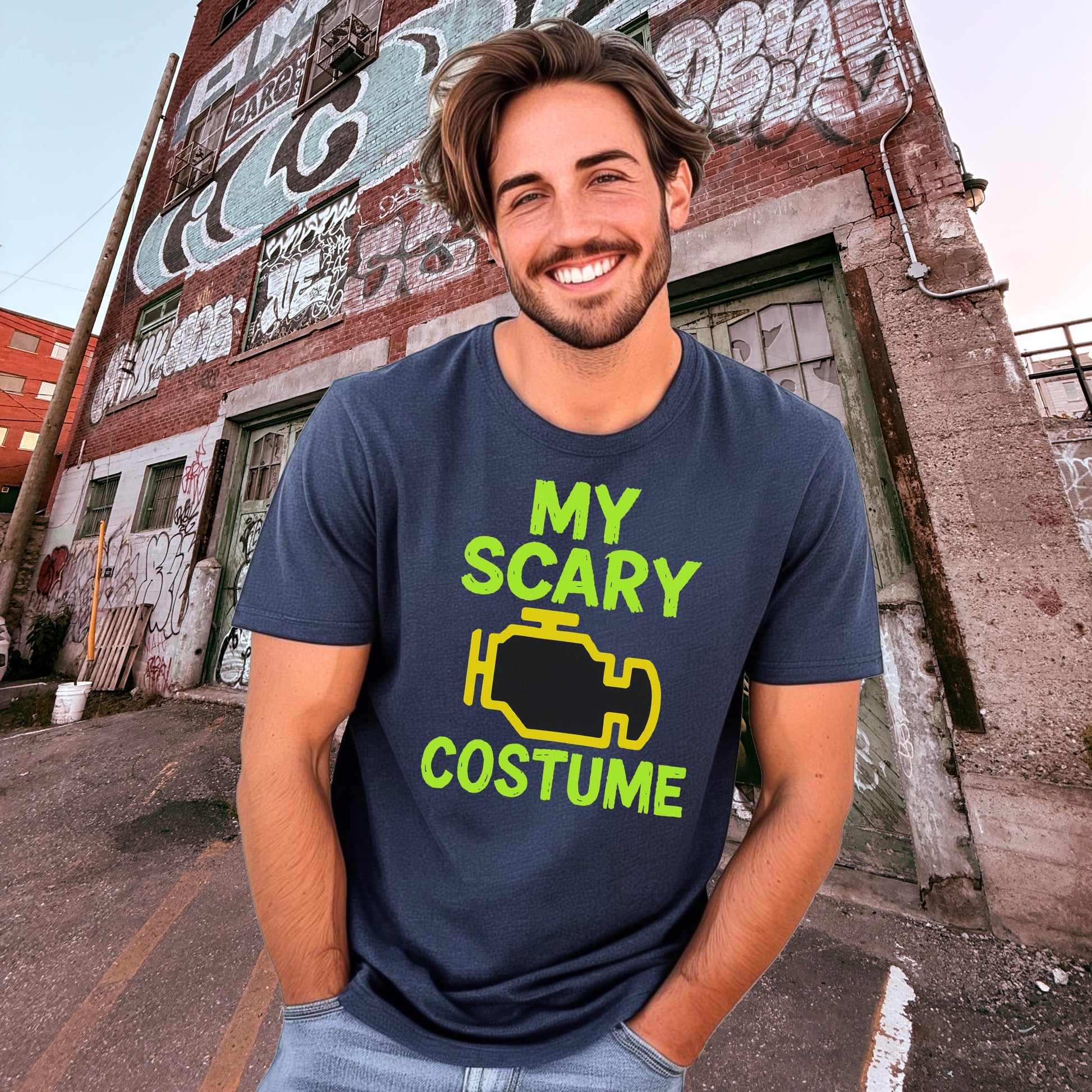 My Scary Costume Graphic Tee for Halloween