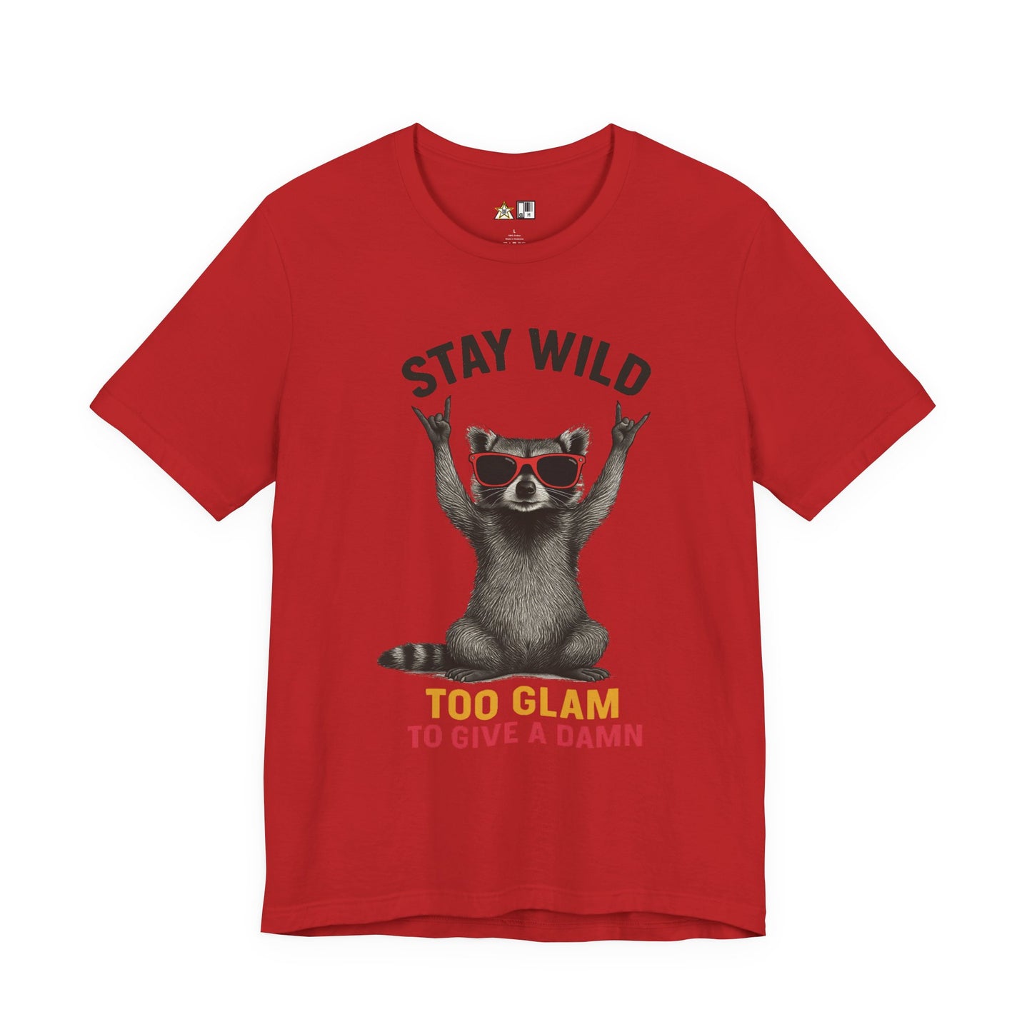 Stay Wild Glam Tee – Unisex Streetwear Graphic Tee