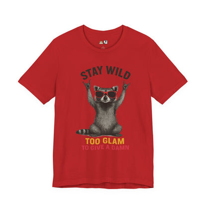 Stay Wild Glam Tee – Unisex Streetwear Graphic Tee
