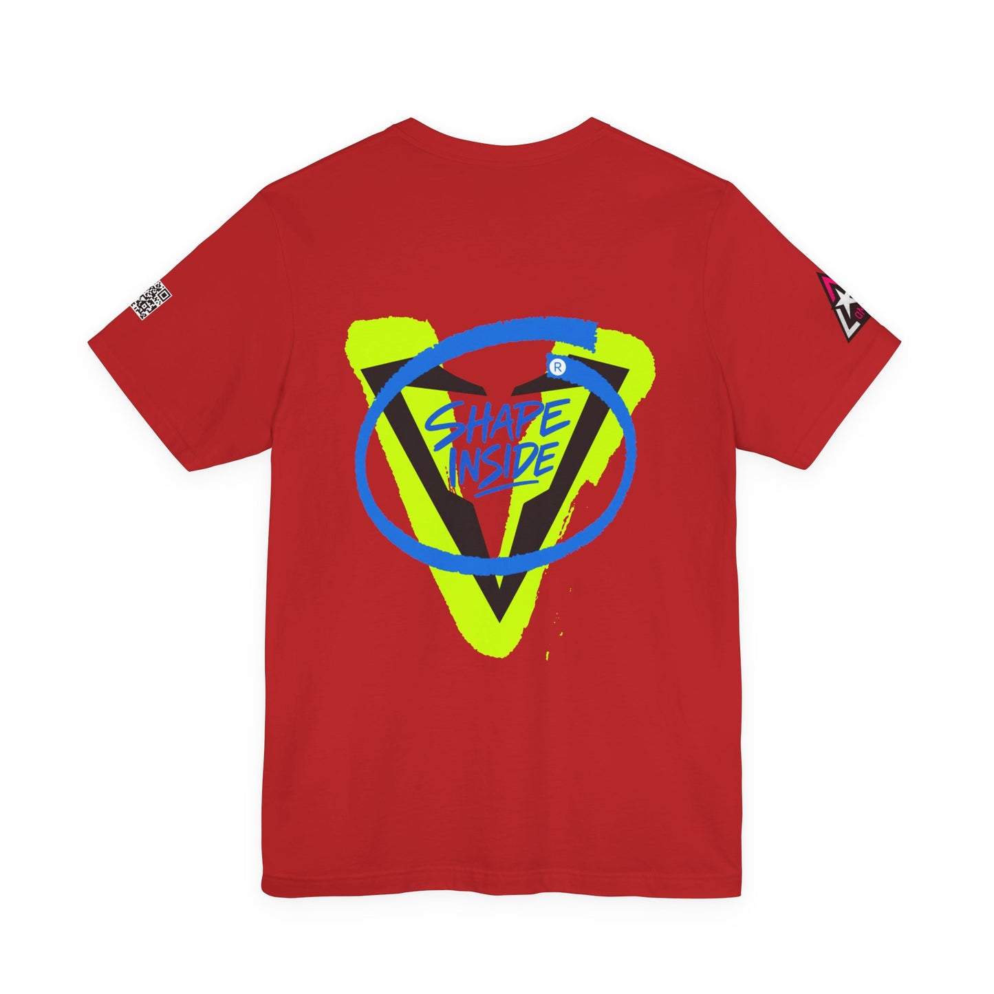 V-Shape Inside Graphic T-Shirt | Fitness Streetwear Tee | Gym & Bodybuilding Shirt