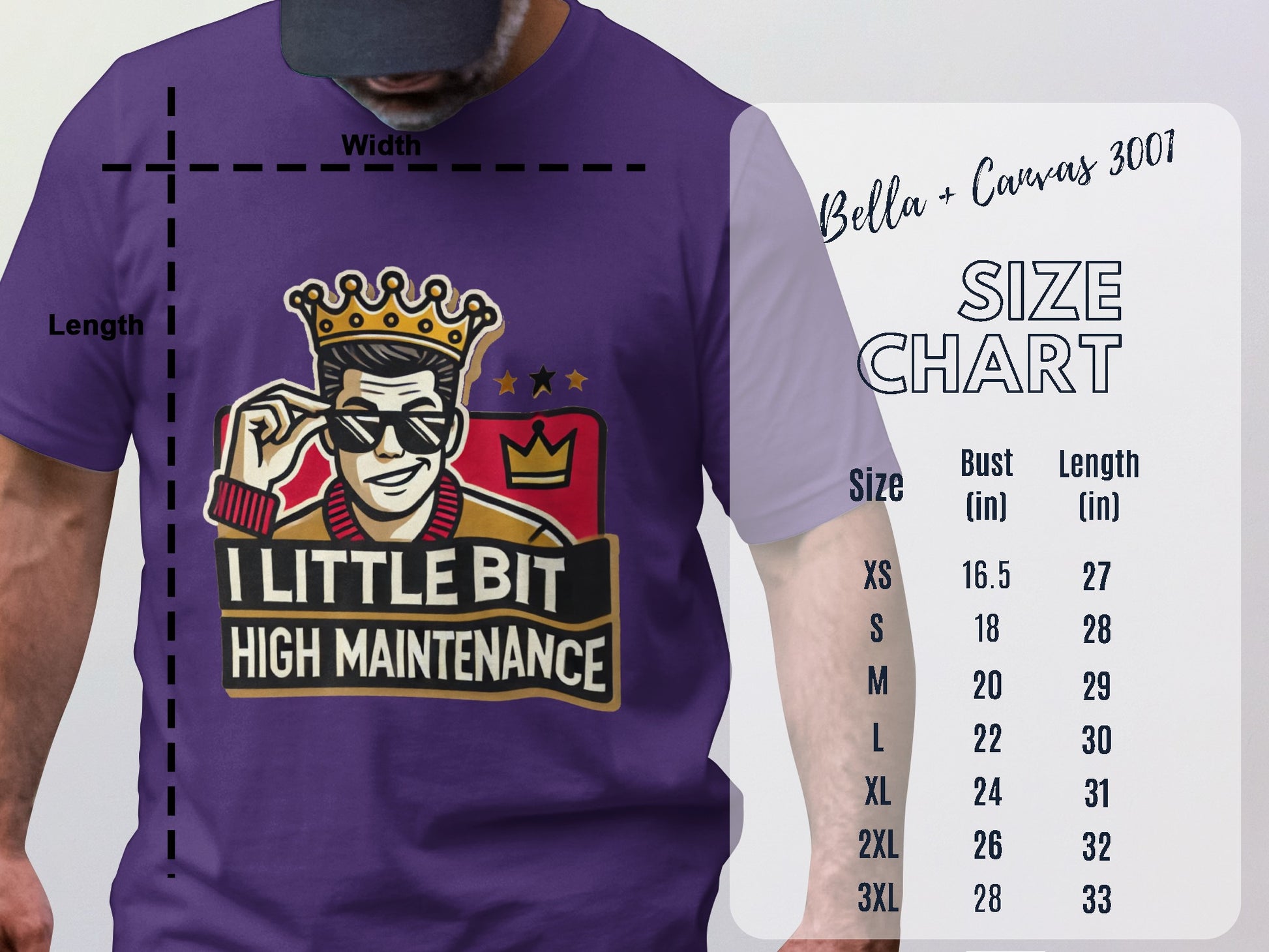 I Little Bit High Maintenance Graphic T-Shirt product type