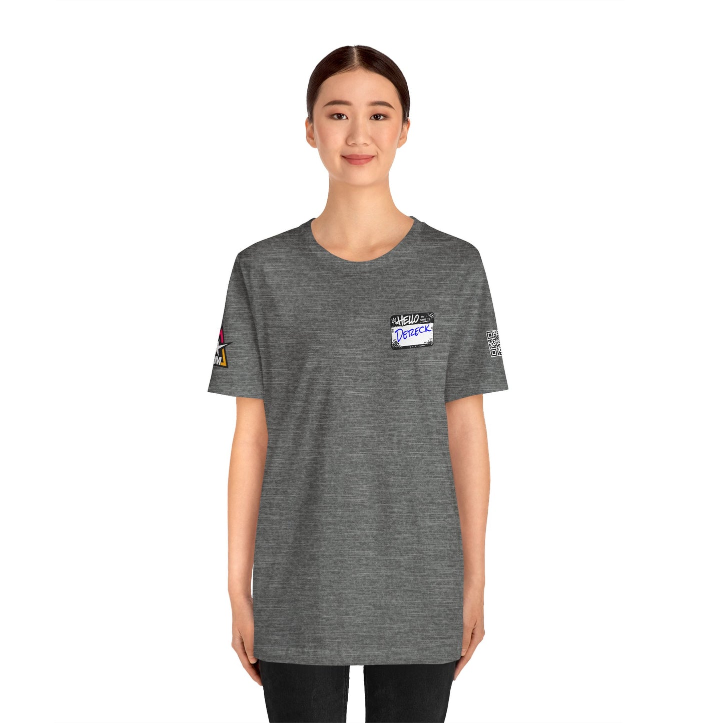 Custom Name Tag – Personalized Streetwear Graphic Tee