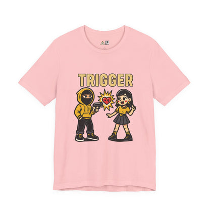 Trigger – Unisex Streetwear Graphic Tee