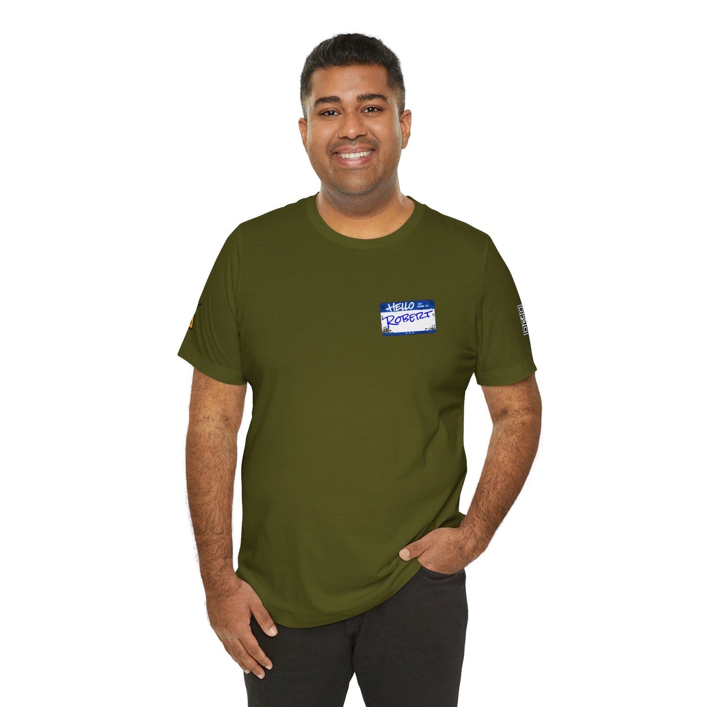 Custom Name Tag – Personalized Streetwear Graphic Tee