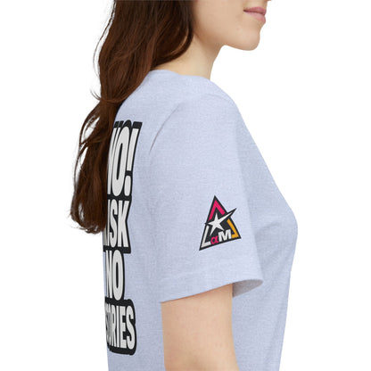 No Risk No Stories – Bold Motivational Graphic TeeNo Risk No Stories – Bold Motivational Graphic Tee