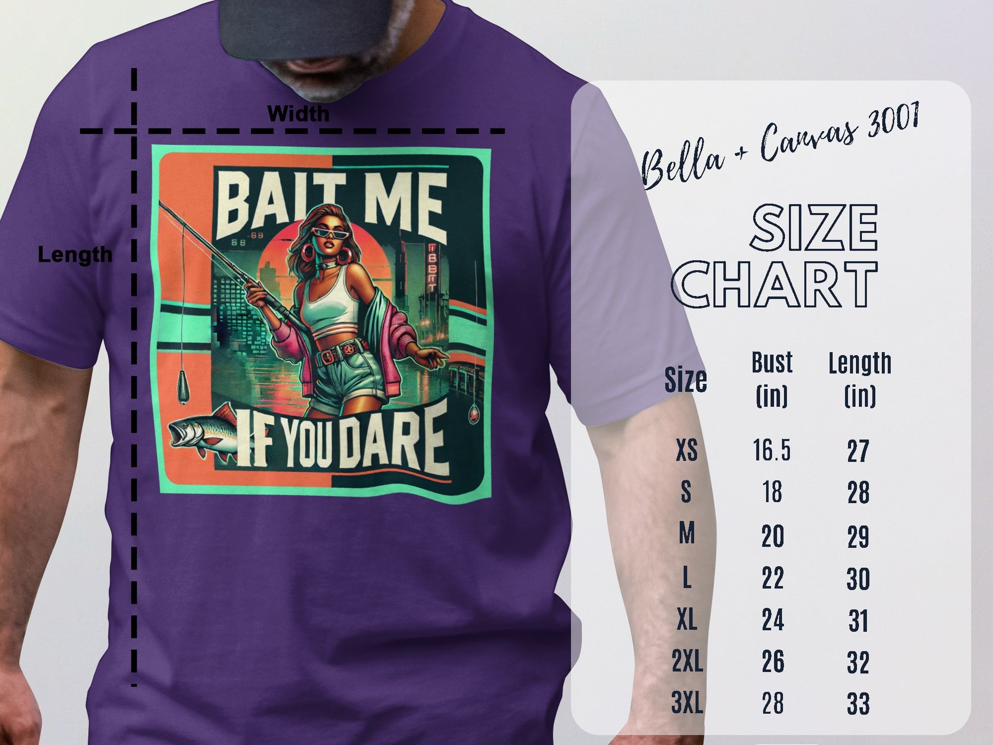 Bait Me If You Dare Fishing Graphic T-shirt product