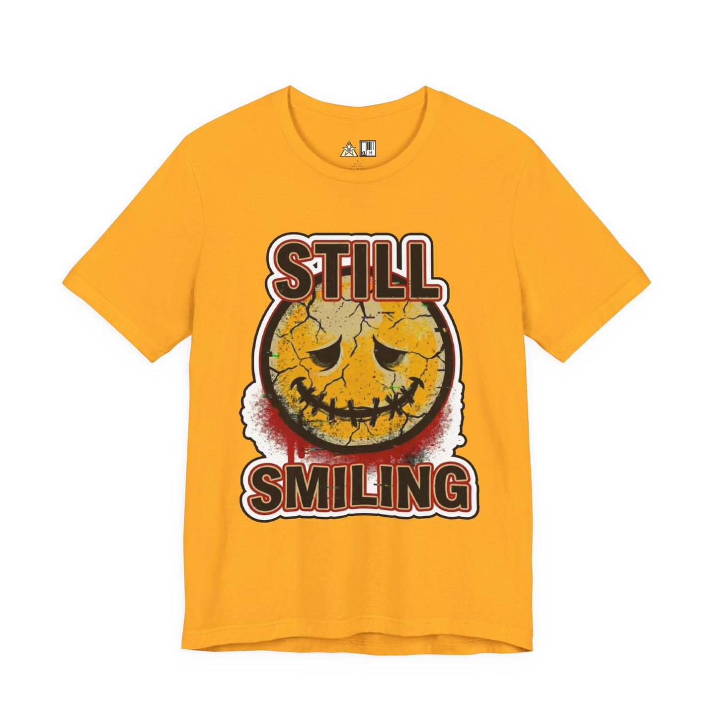Still Smiling unisex streetwear graphic tee