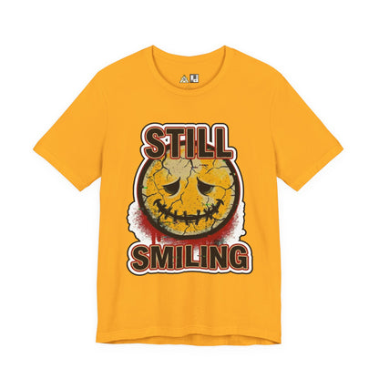 Still Smiling unisex streetwear graphic tee
