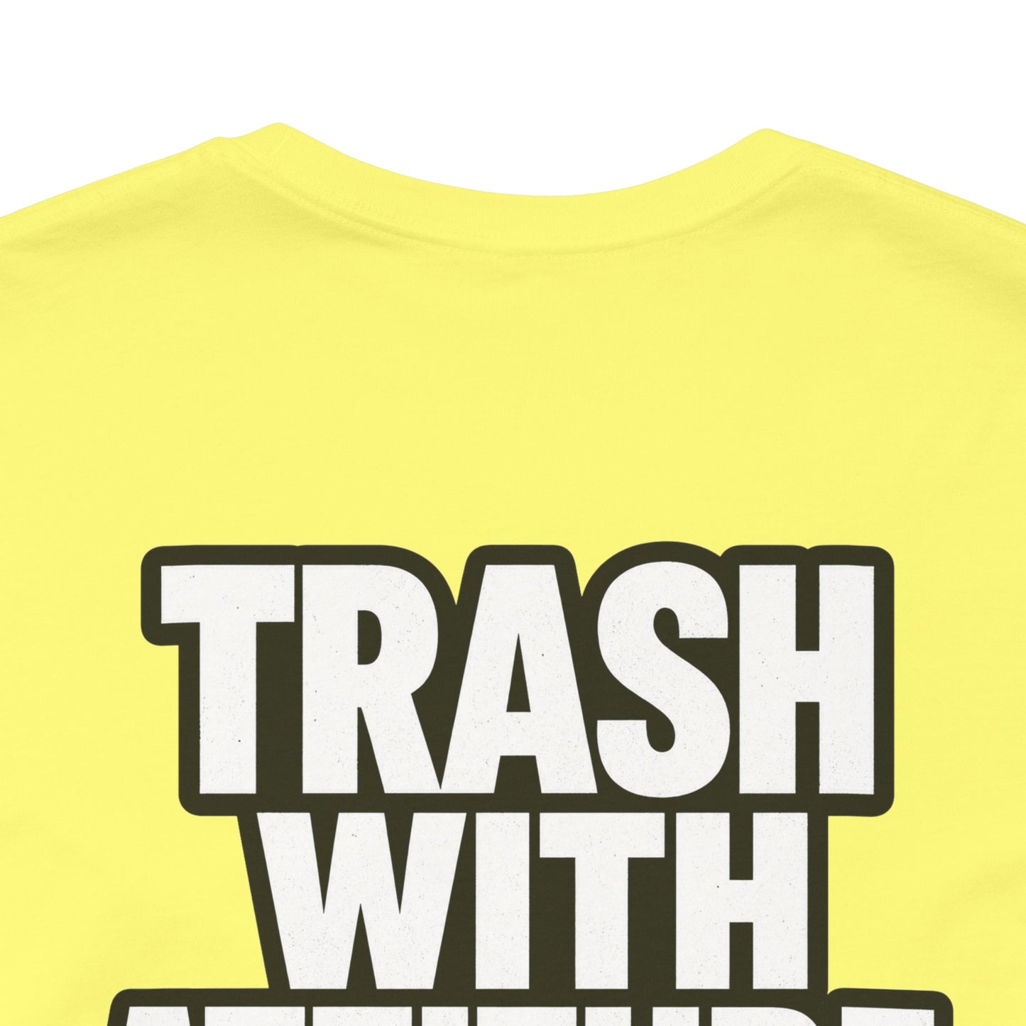 Trash With Attitude – Funny Raccoon Graphic Tee