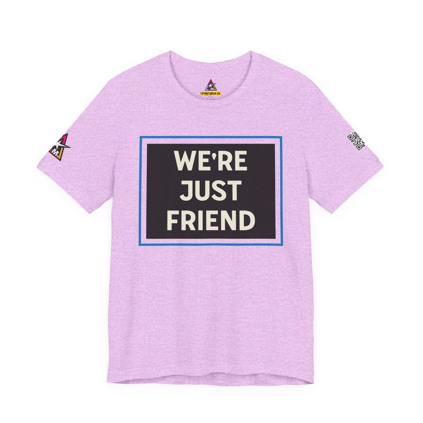 WE'RE JUST FRIENDS | Funny Dating Graphic Tee | Friend Zone Streetwear