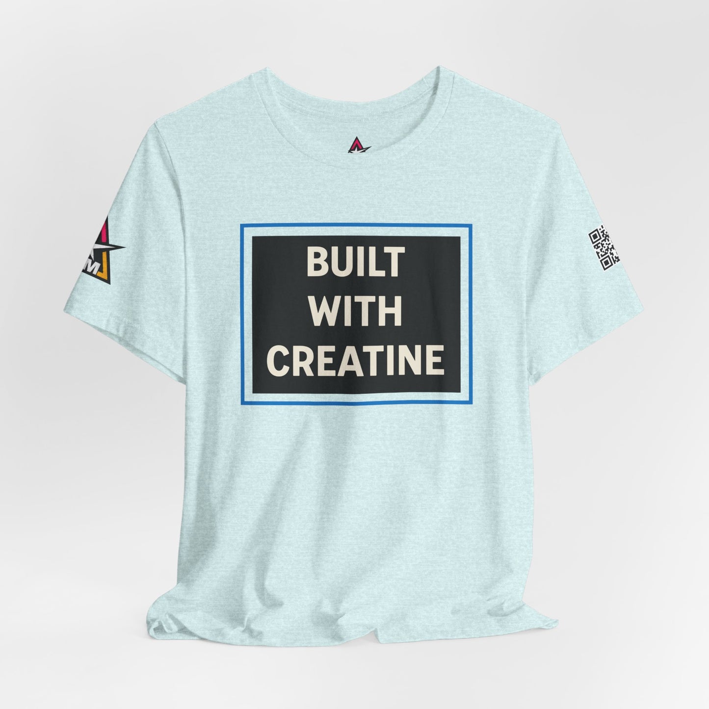 Built With Creatine Graphic T-Shirt | Gym Streetwear Tee | Bodybuilding & Fitness Shirt