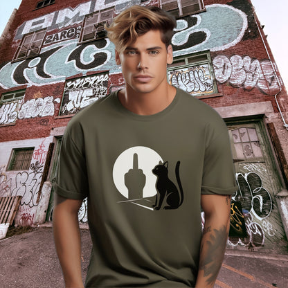 Intriguing Graphic Tee with Unique Artistic Design