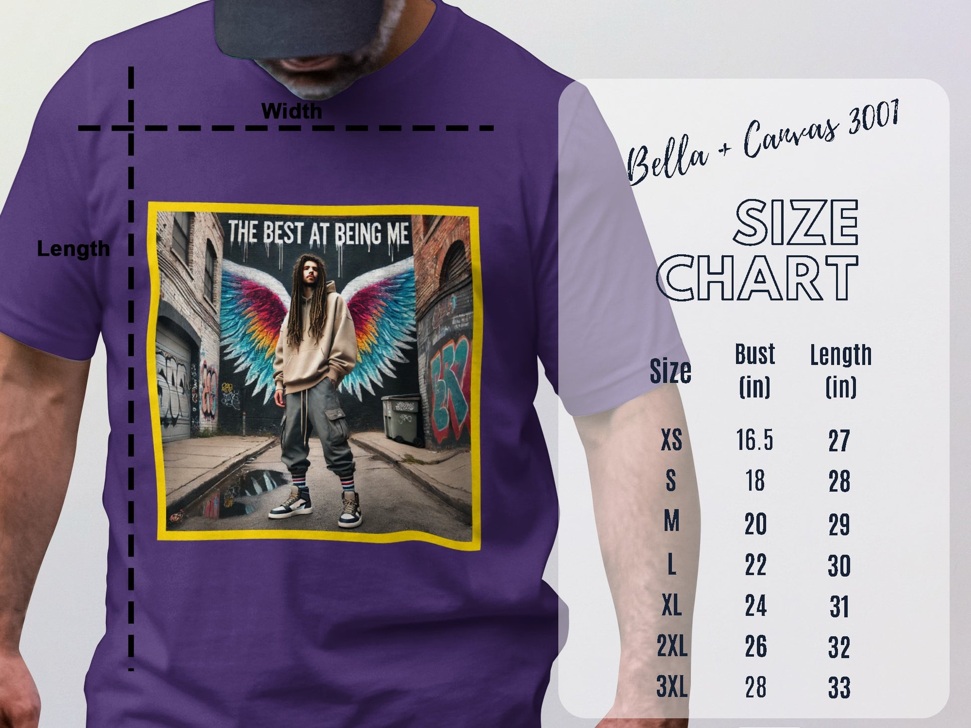 The Best At Being Me Graphic T-Shirt product type