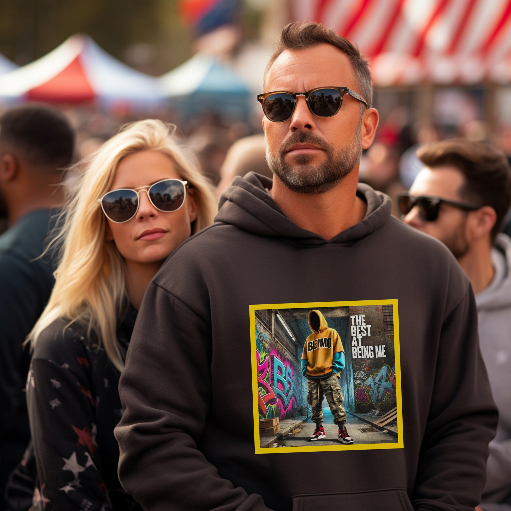 The Best at Being Me Graphic Hoodie product