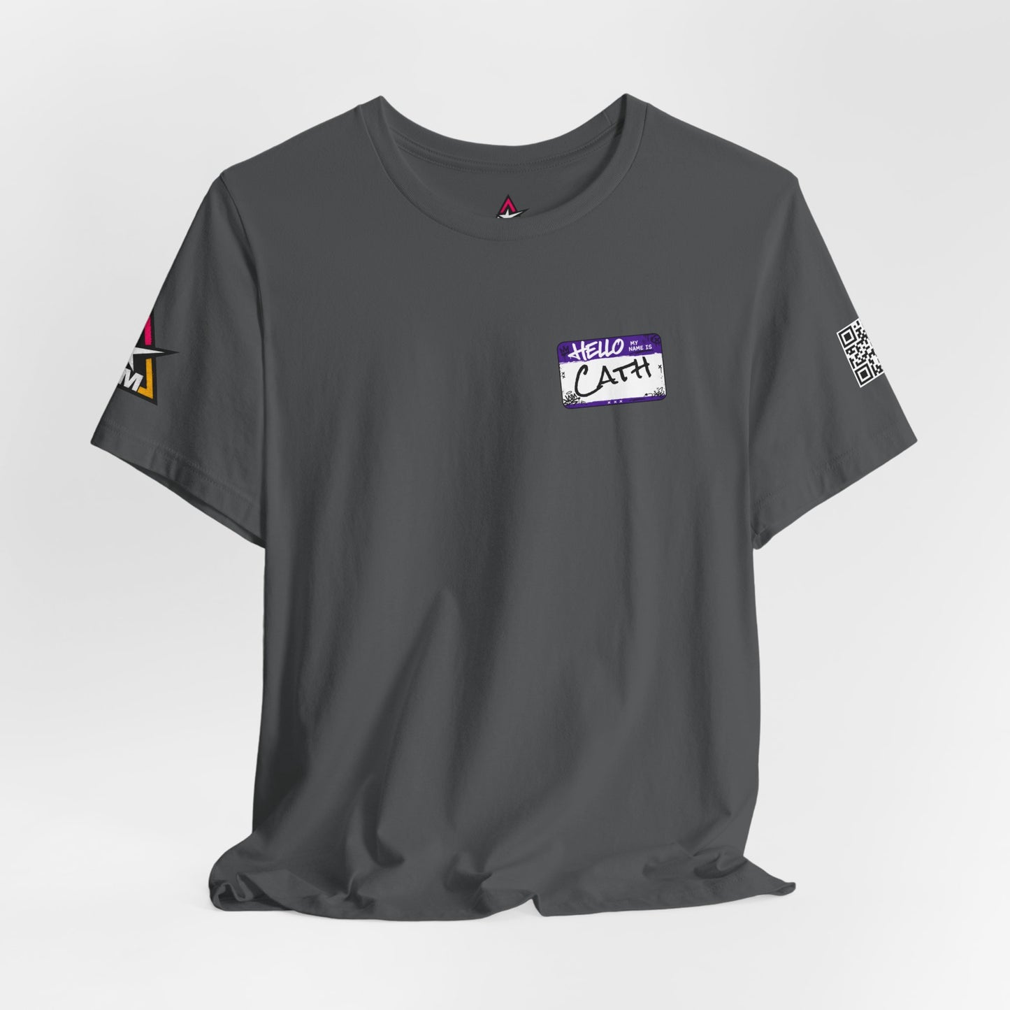 Custom Name Tag – Personalized Streetwear Graphic Tee