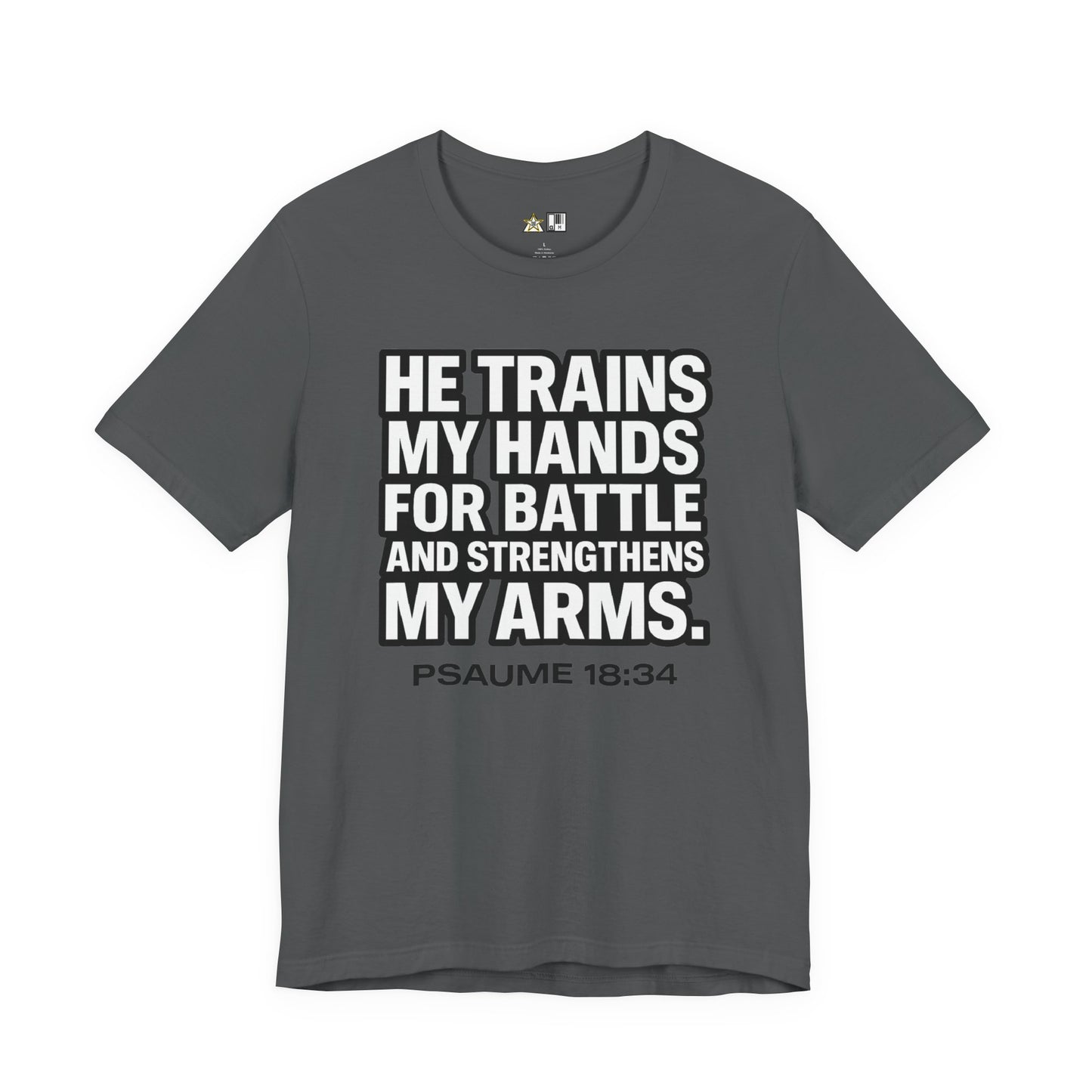 Battle-Ready Strength – Unisex Streetwear Graphic Tee