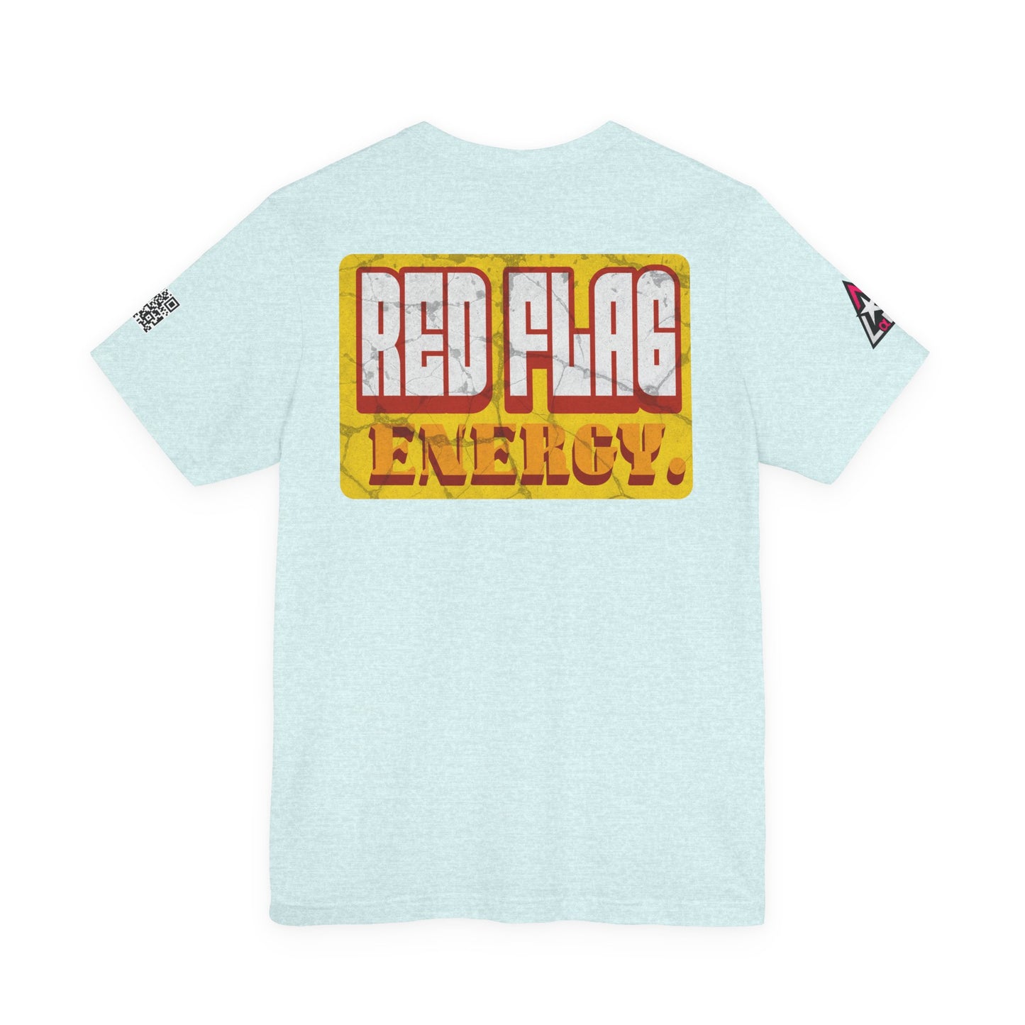 RED FLAG ENERGY | Funny Dating Graphic Tee | Red Flag Humor Streetwear